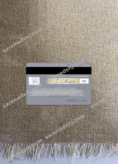 Angola Banco Prestigio, S.A. visa card photolook back